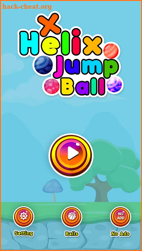 Sax Helix Jump Ball screenshot