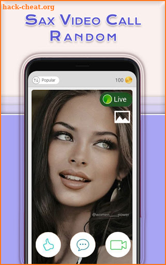 Sax Video Call - Live Random Video Call screenshot