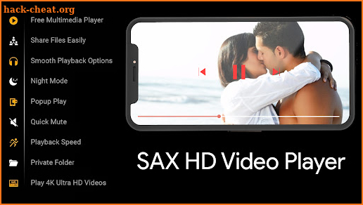 SAX Video Downloader or  Ultra HD Video Player screenshot