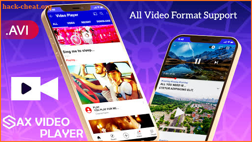 SAX Video player - All Format HD sax player screenshot