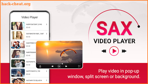 SAX Video Player : All Format HD Video Player 2021 screenshot
