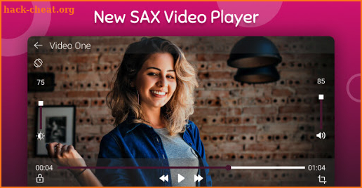 SAX Video Player - Free HD Video with all format screenshot
