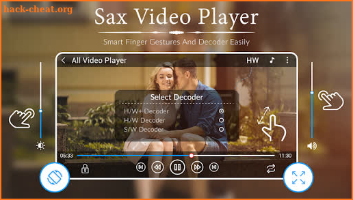 SAX Video Player - HD Video Player screenshot