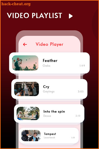Sax Video Player - Private Video Player screenshot