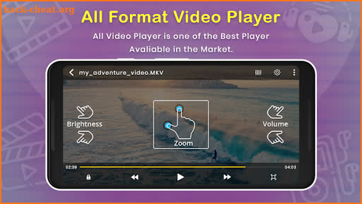 Sax Video Player - Video Player All Format screenshot