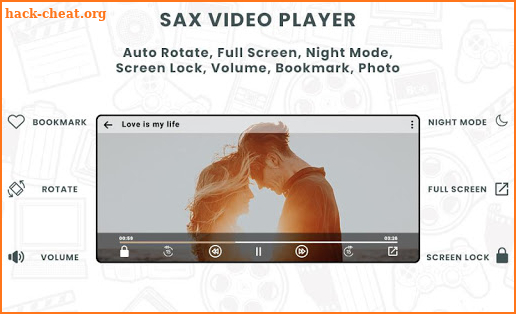 Sax Video Player - XNX Video Player screenshot