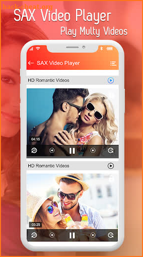 SAXX Video Player - HD Video Player screenshot