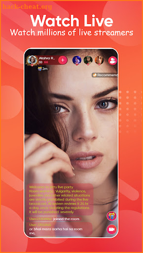 Saxy - Follow video call screenshot