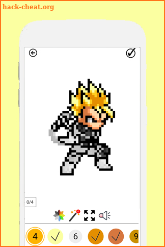 Sayen Pixel draw & color by number screenshot