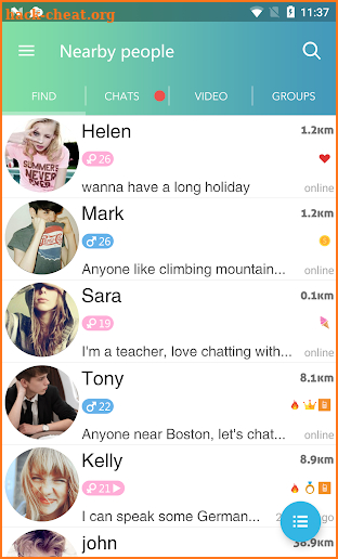 SayHi Chat, Meet New People screenshot