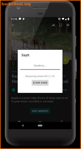 SayIt 💬 Text, articles or books to speech screenshot