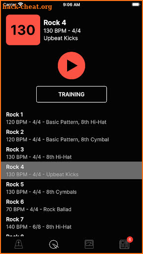SBL Groove Trainer screenshot