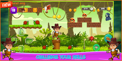 Sboy's World - Super Adventure- Jungle Island Game screenshot