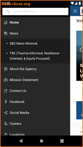 SBS Hub screenshot