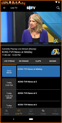 SBTV screenshot