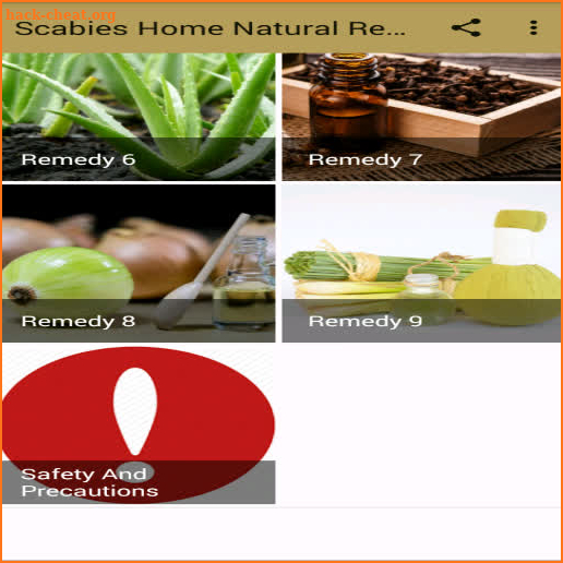 Scabies Natural & Home Remedies screenshot
