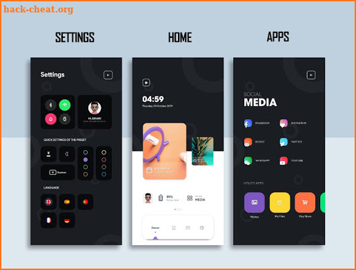 Scale for KLWP screenshot