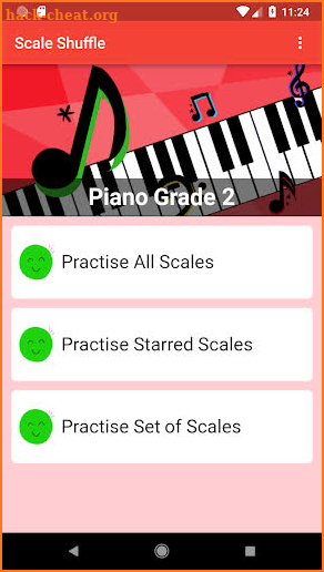 Scale Shuffle ABRSM Piano Scale Flashcards Grade 2 screenshot