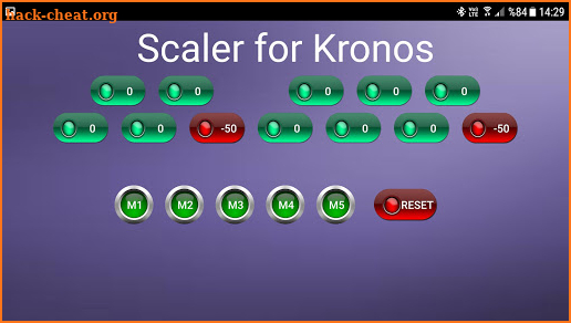 ScalerDroid - for KORG Kronos Series screenshot