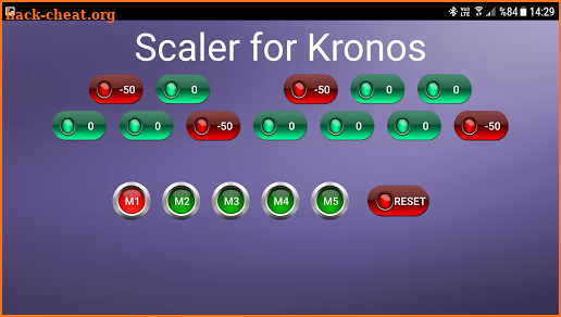 ScalerDroid - for KORG Kronos Series screenshot