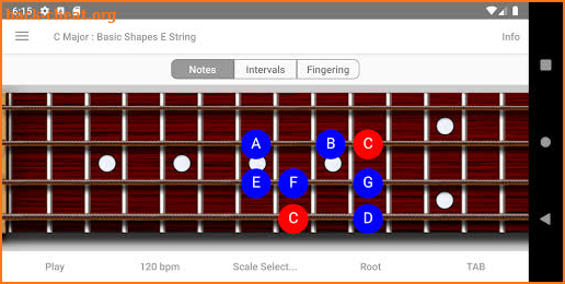 Scales for Bass Guitar screenshot