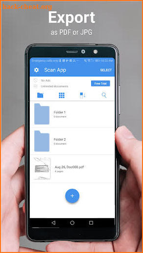 Scan App screenshot