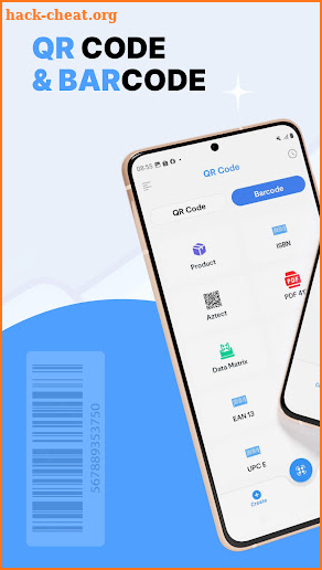 Scan, Create: QR Code, Barcode screenshot