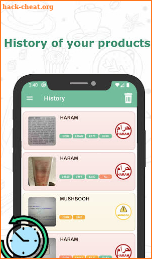 Scan Halal food-Additive haram screenshot