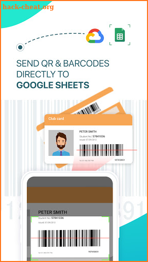 Scan to Google Sheets - QR & Barcode screenshot