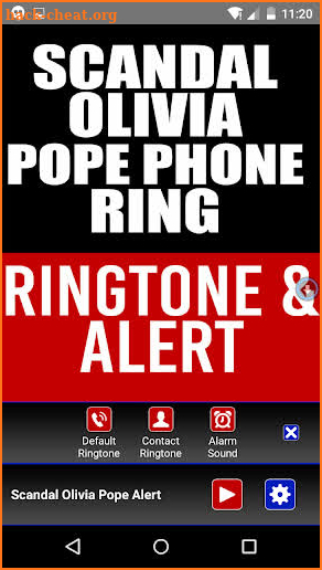 Scandal Olivia Pope Phone ring screenshot