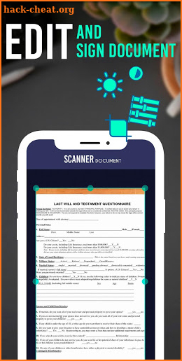 Scanner Document screenshot