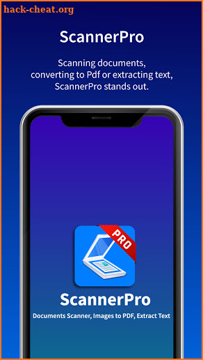 ScannerPro with Pdf Converter & Text Extractor screenshot