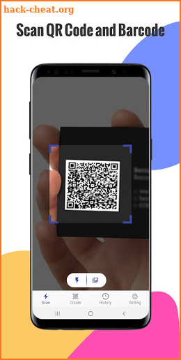 scanQR - QR Scanner & Barcode Reader screenshot