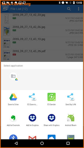 ScanSnap Connect Application. screenshot
