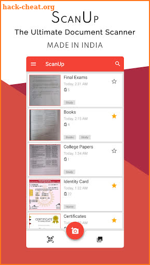 ScanUp: Document Scanner with OCR, PDF Creation screenshot