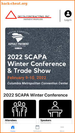 SCAPA Conferences & Events screenshot