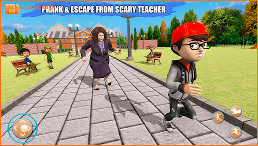 Scare Scary Bad Teacher 3D - Part II House Clash screenshot