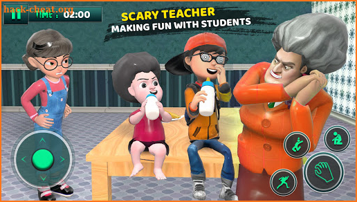 Scare Scary Evil Teacher: Creepy & Spooky Games 3D screenshot