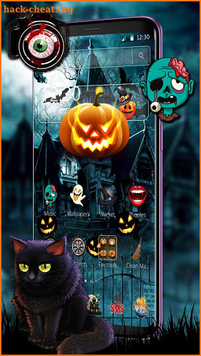 Scarry Night Halloween Theme screenshot