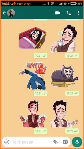 Scary and Horror Sticker for WhatsApp screenshot