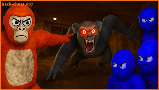 Scary Baboon Survival 3D Game screenshot