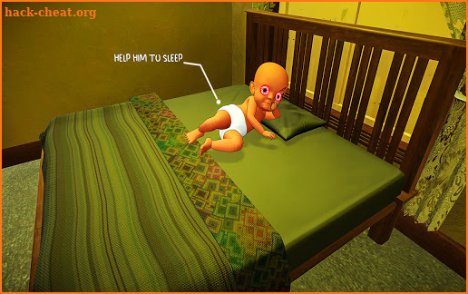Scary Baby in Dark Yellow House Game Chapter 2021 screenshot