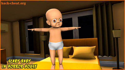 Scary Baby in horror House screenshot