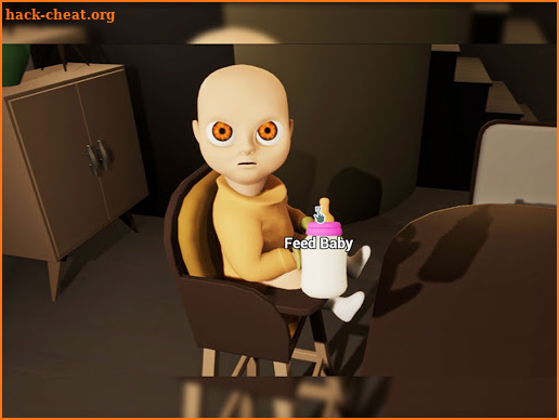 Scary Baby In Yellow 3D : Horror Granny Baby Games screenshot