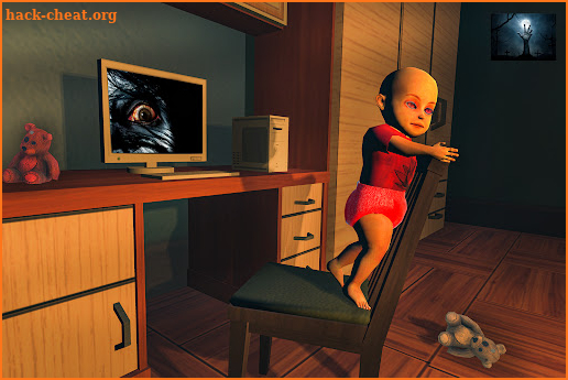 Scary Baby In Yellow Game 3D screenshot