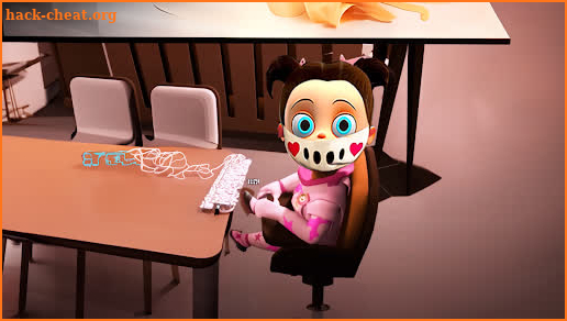 Scary Baby Pink Horror Game screenshot