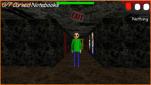 Scary Baldi: The Basics Horror screenshot
