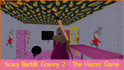 Scary Barbi Granny 2 - The Horror House Pink GAME screenshot