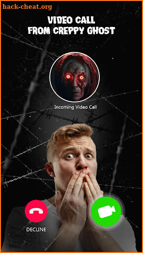 Scary Call & Ghost Chat Prank screenshot