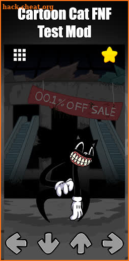 Scary Cartoon Cat FNF Mod Test screenshot